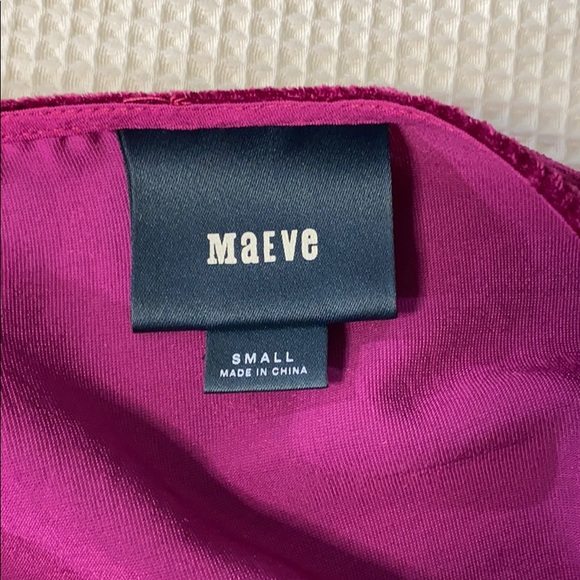 Maeve Carmen crushed velvet blouse - Picture 4 of 8